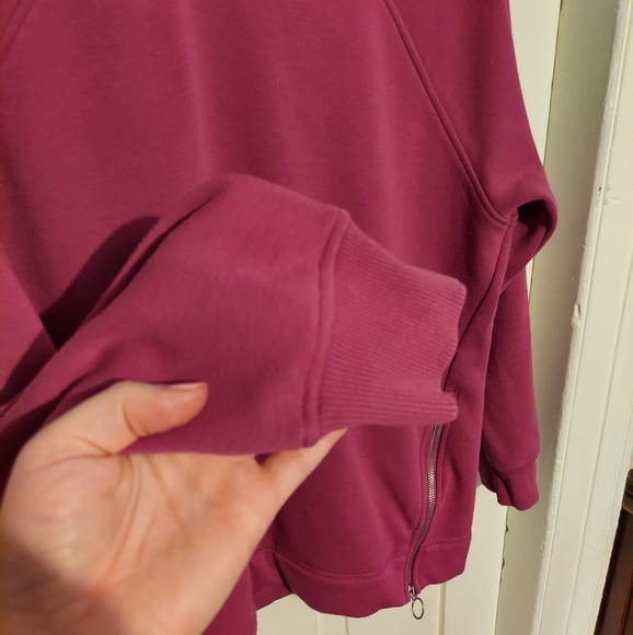 NWOT Athleta Sweater dark pink Size Medium 💓 - Picture 4 of 13